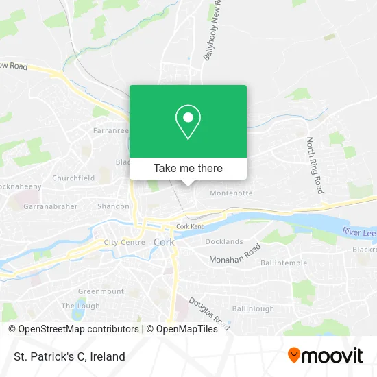 St. Patrick's C map