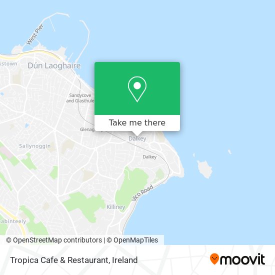 Tropica Cafe & Restaurant map