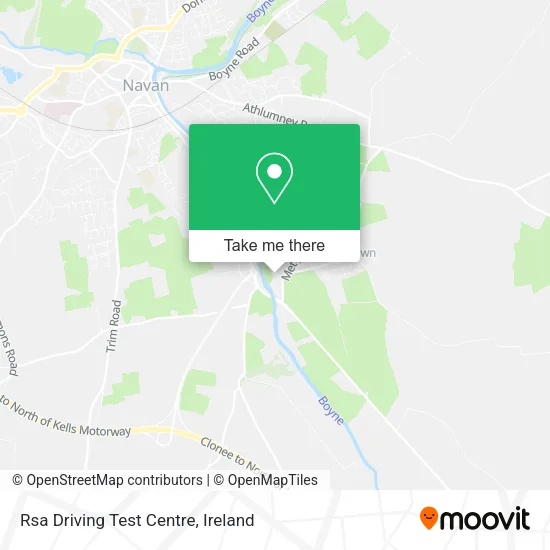 Rsa Driving Test Centre map