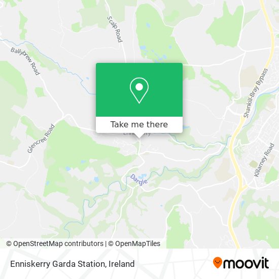 Enniskerry Garda Station map