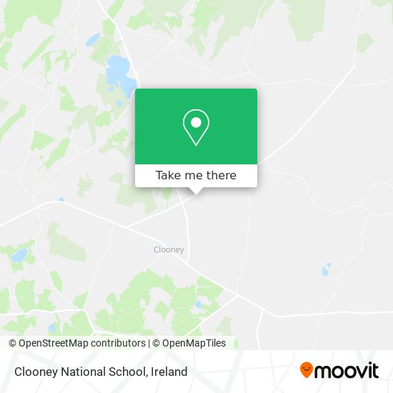 Clooney National School map