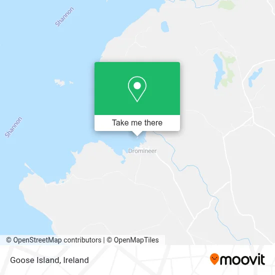 Goose Island map