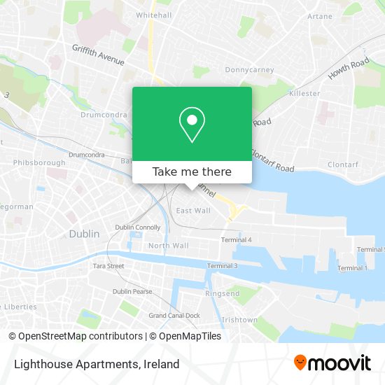 Lighthouse Apartments map