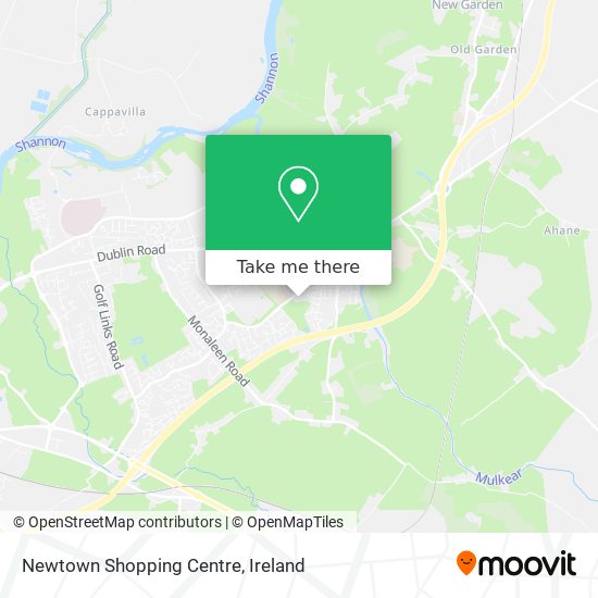 Newtown Shopping Centre map
