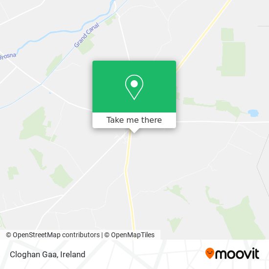 Cloghan Gaa map