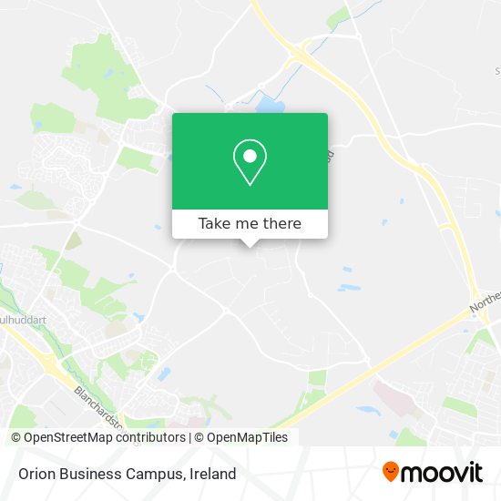 Orion Business Campus map