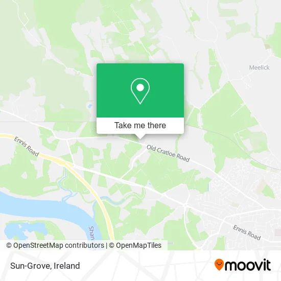 Sun-Grove map