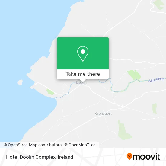 Hotel Doolin Complex map