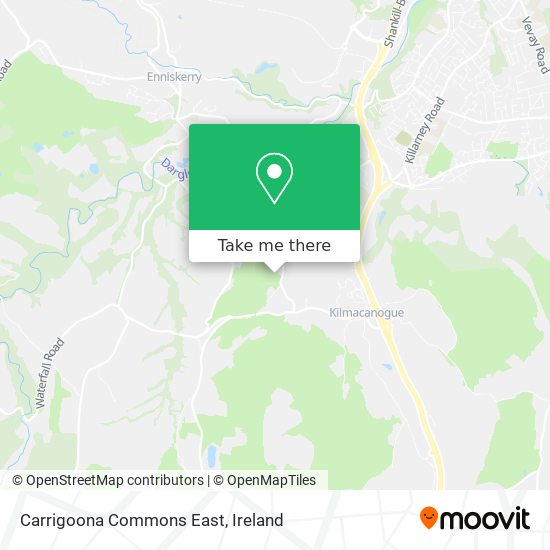 Carrigoona Commons East map