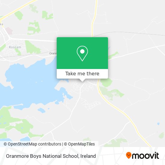 Oranmore Boys National School map