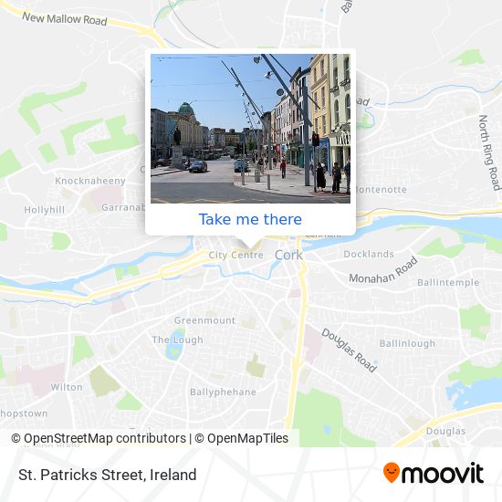 St. Patricks Street map