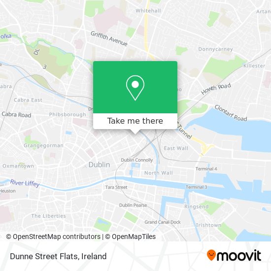 Dunne Street Flats map