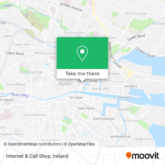 Internet & Call Shop map