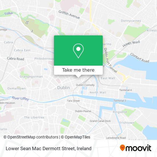 Lower Sean Mac Dermott Street map