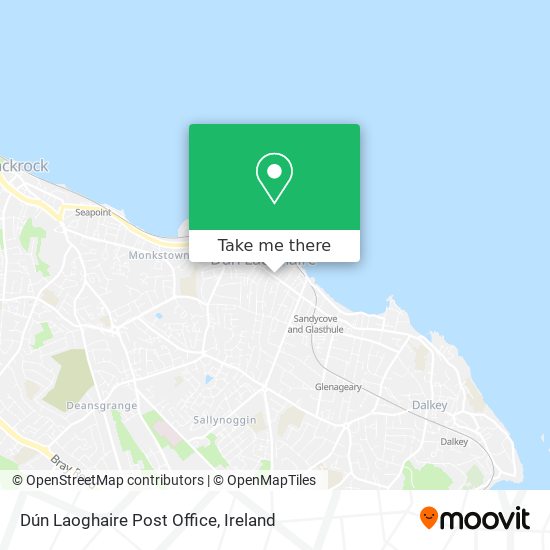 Dún Laoghaire Post Office plan