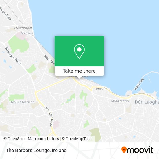 The Barbers Lounge map