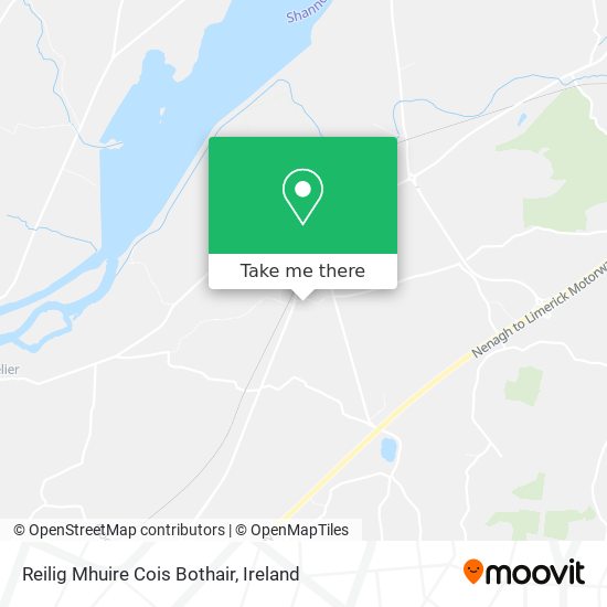 Reilig Mhuire Cois Bothair map