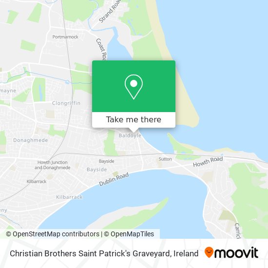 Christian Brothers Saint Patrick's Graveyard map