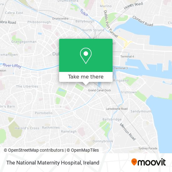 The National Maternity Hospital map