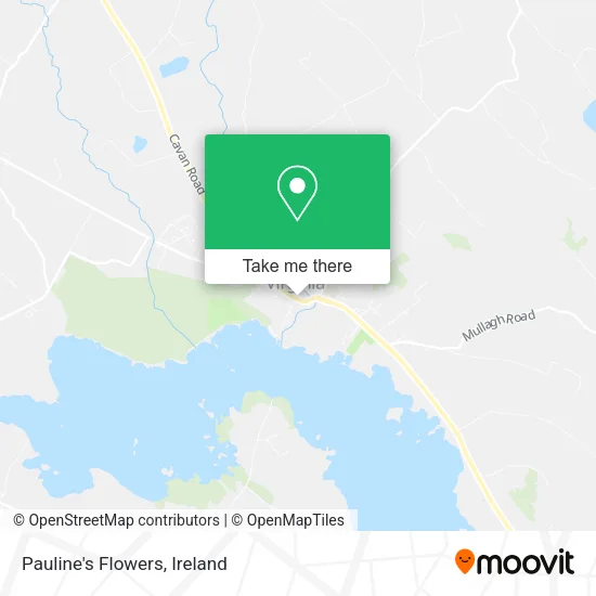 Pauline's Flowers map