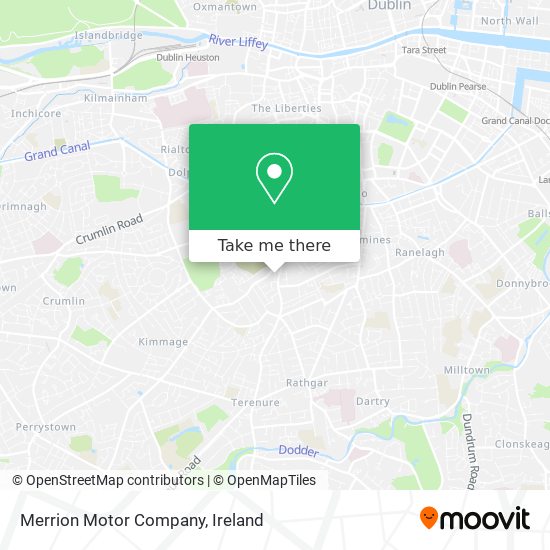 Merrion Motor Company map