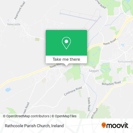 Rathcoole Parish Church map