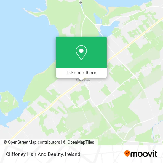 Cliffoney Hair And Beauty map