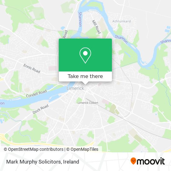 Mark Murphy Solicitors map