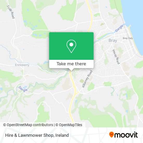 Hire & Lawnmower Shop map