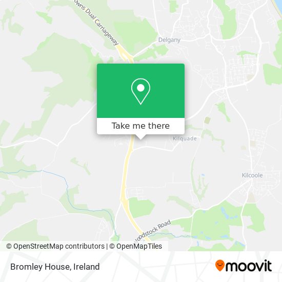 Bromley House map