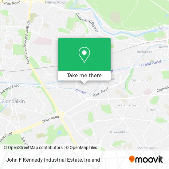 John F Kennedy Industrial Estate plan