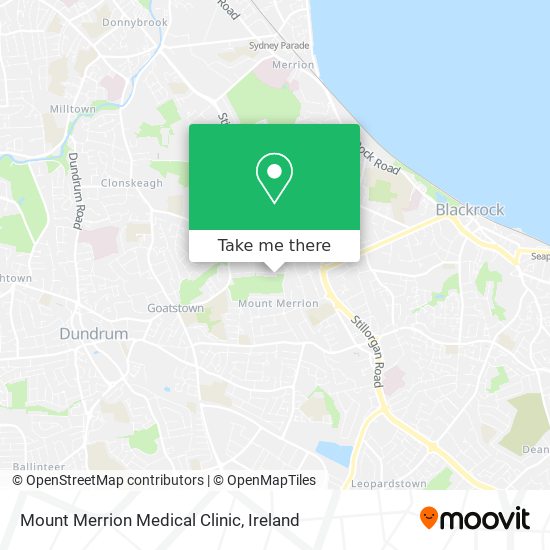 Mount Merrion Medical Clinic plan