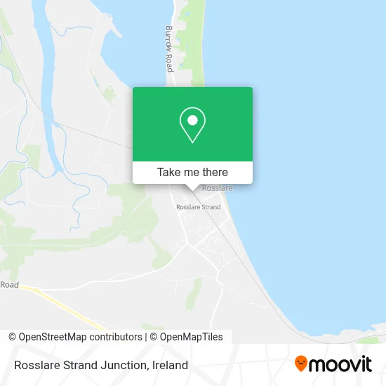Rosslare Strand Junction map