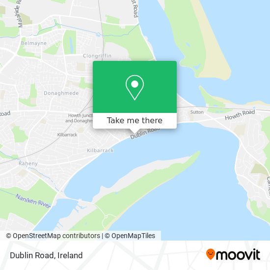 Dublin Road map