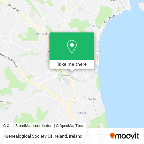 Genealogical Society Of Ireland map