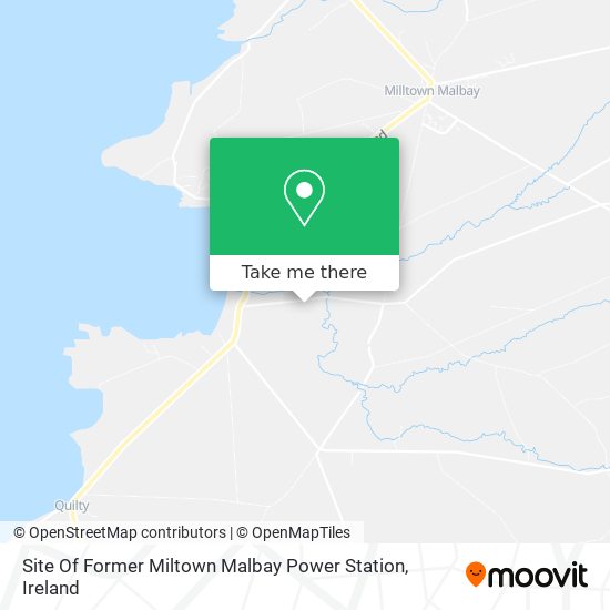Site Of Former Miltown Malbay Power Station map