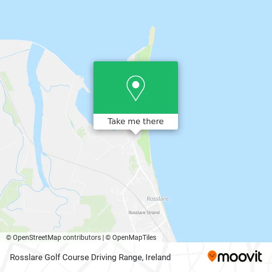 Rosslare Golf Course Driving Range map