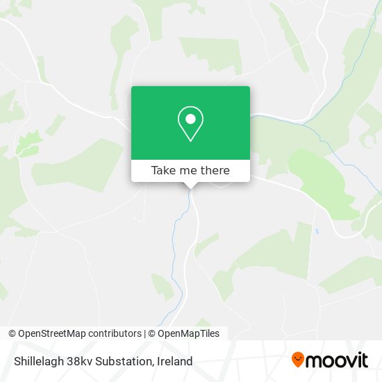 Shillelagh 38kv Substation map