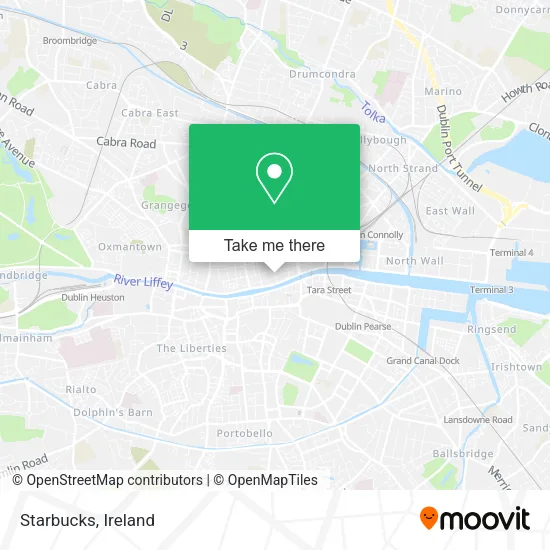 Starbucks map