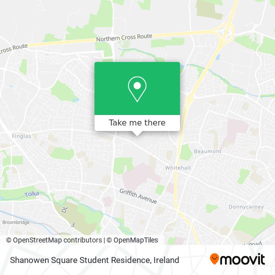 Shanowen Square Student Residence map