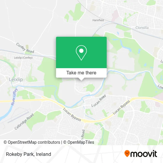 Rokeby Park map