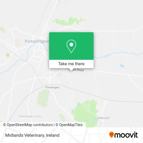 Midlands Veterinary map
