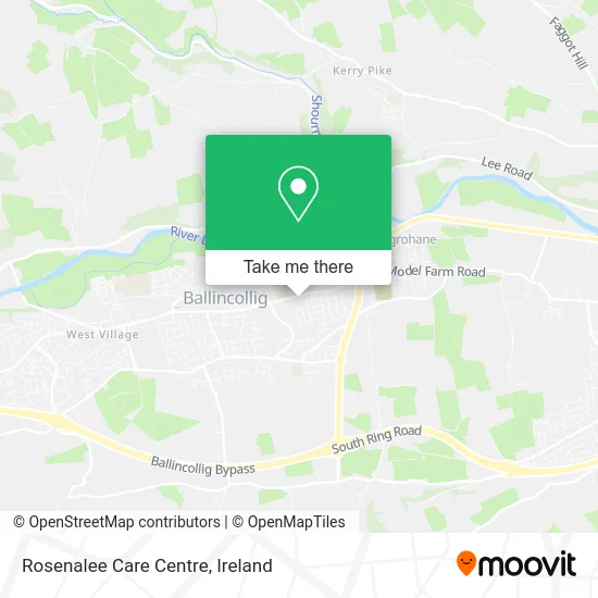 Rosenalee Care Centre map
