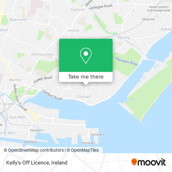 Kelly's Off Licence map