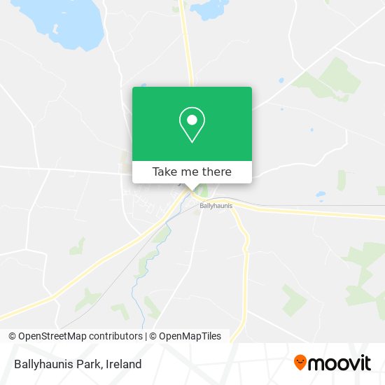 Ballyhaunis Park map
