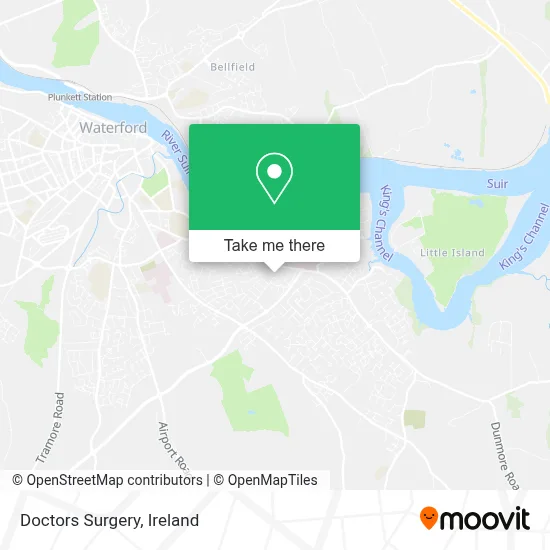 Doctors Surgery map