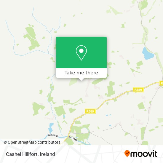 Cashel Hillfort map