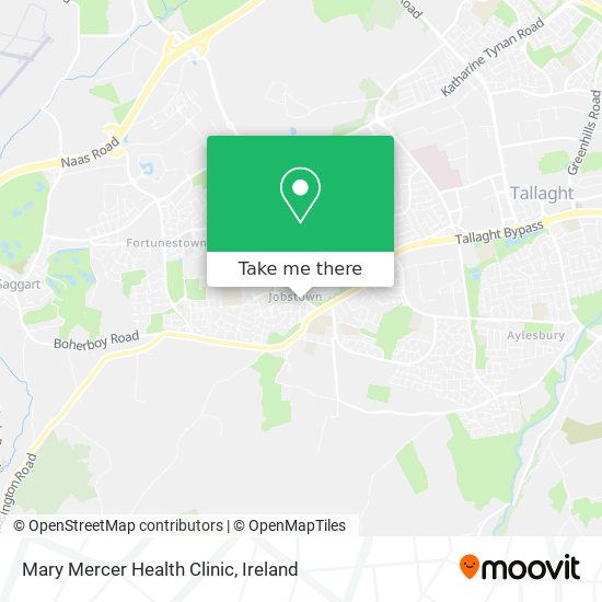Mary Mercer Health Clinic map