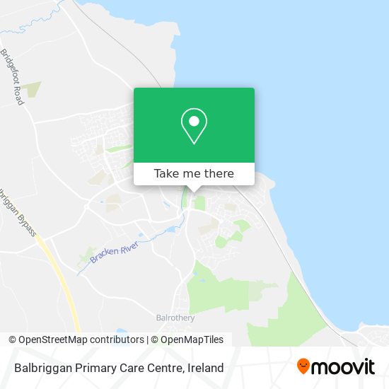 Balbriggan Primary Care Centre map