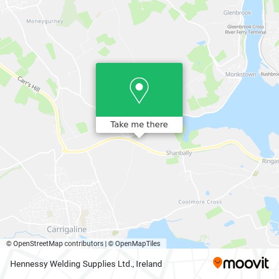 Hennessy Welding Supplies Ltd. map